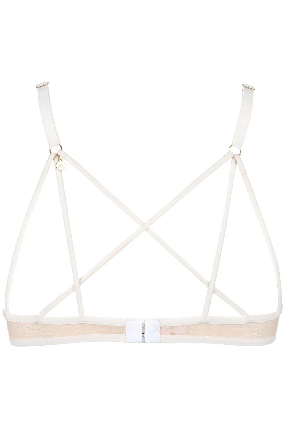 Aprs Minuit Open Underwired Bra Pearl