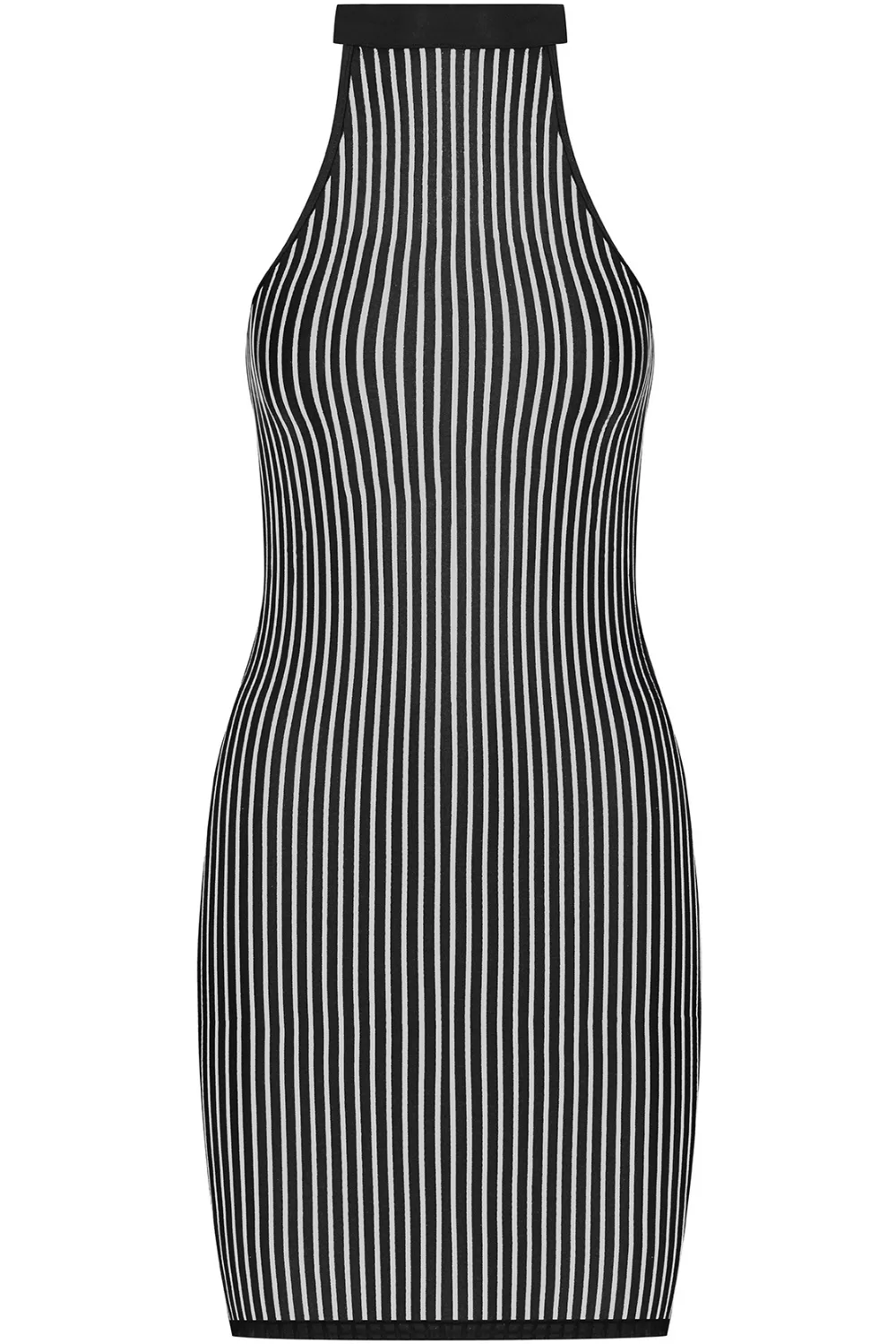 Bande  Part Sleeveless Mini Dress