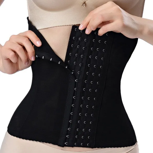 body shaper corset modeling strap waist trainer steel bone Corrective Underwear women Postpartum tummy belt Slimming Abdomen