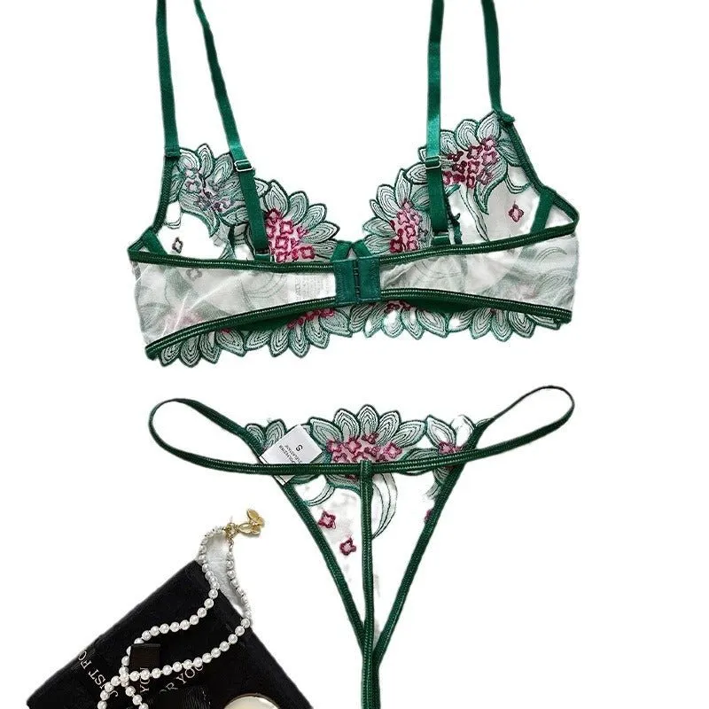 Botanic Babe Garden Embroidered Lingerie
