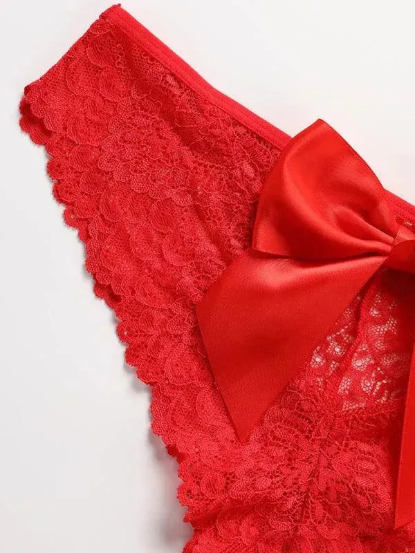 Bow Lace Women Panties