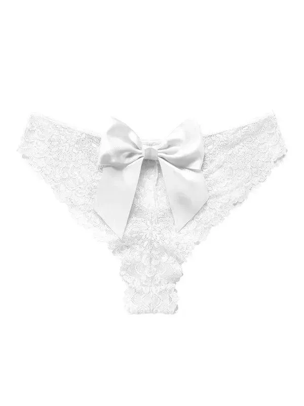 Bow Lace Women Panties