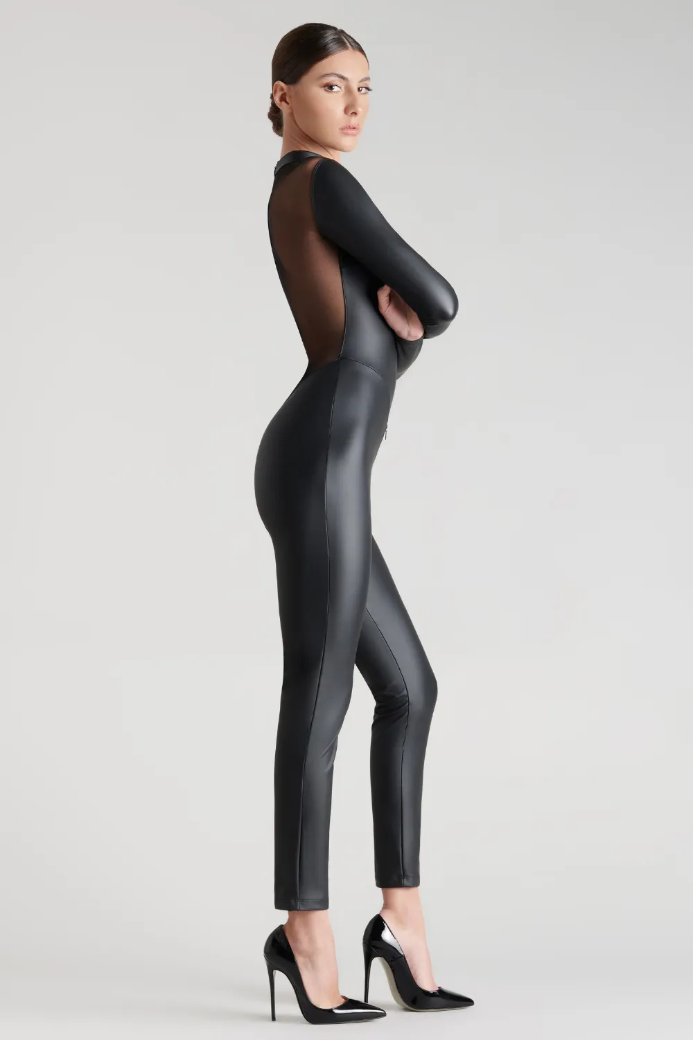 Chambre Noire Catsuit with Zip