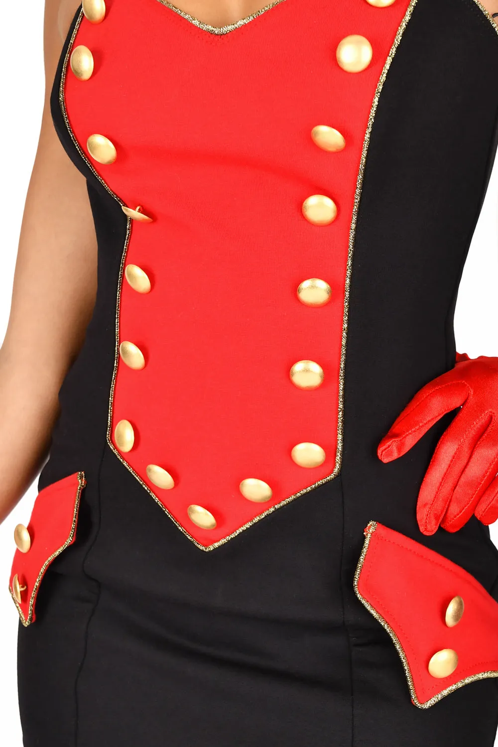 Commander Fatale Strapless Dress