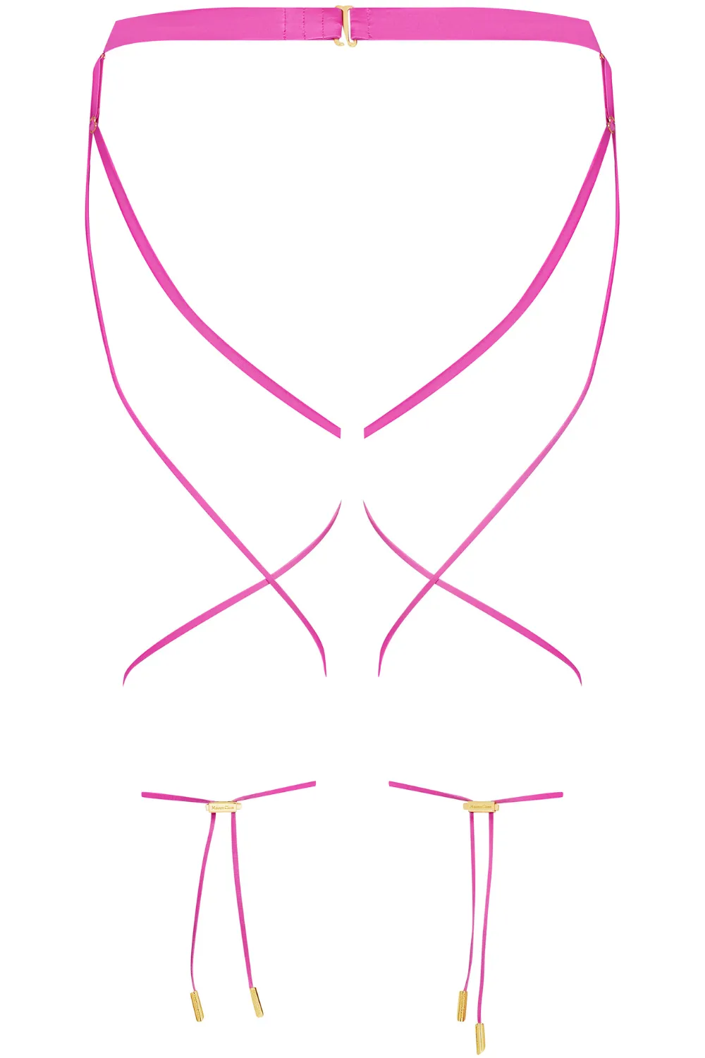 French Kiss Open Brief Pink