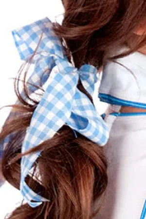 Gingham Hair Bows