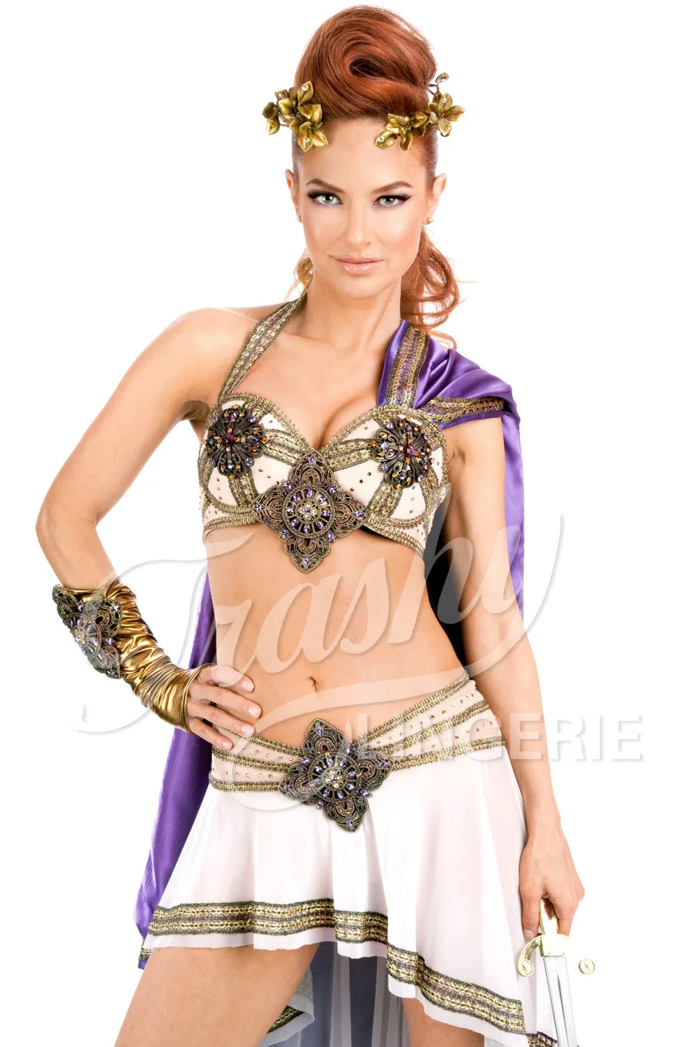 Gladiator Bra with Cape