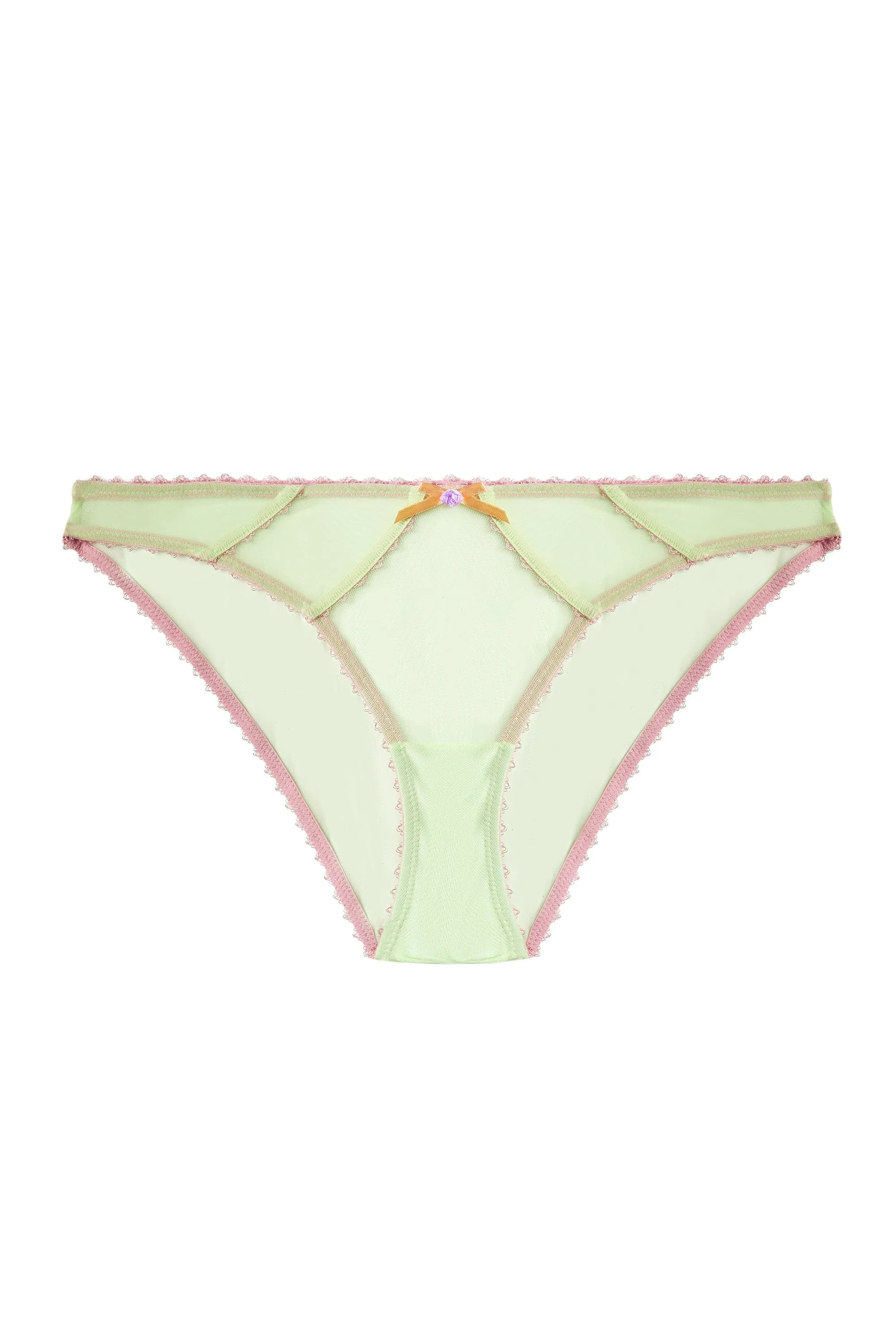 Grace Green Mesh Brazilian Brief