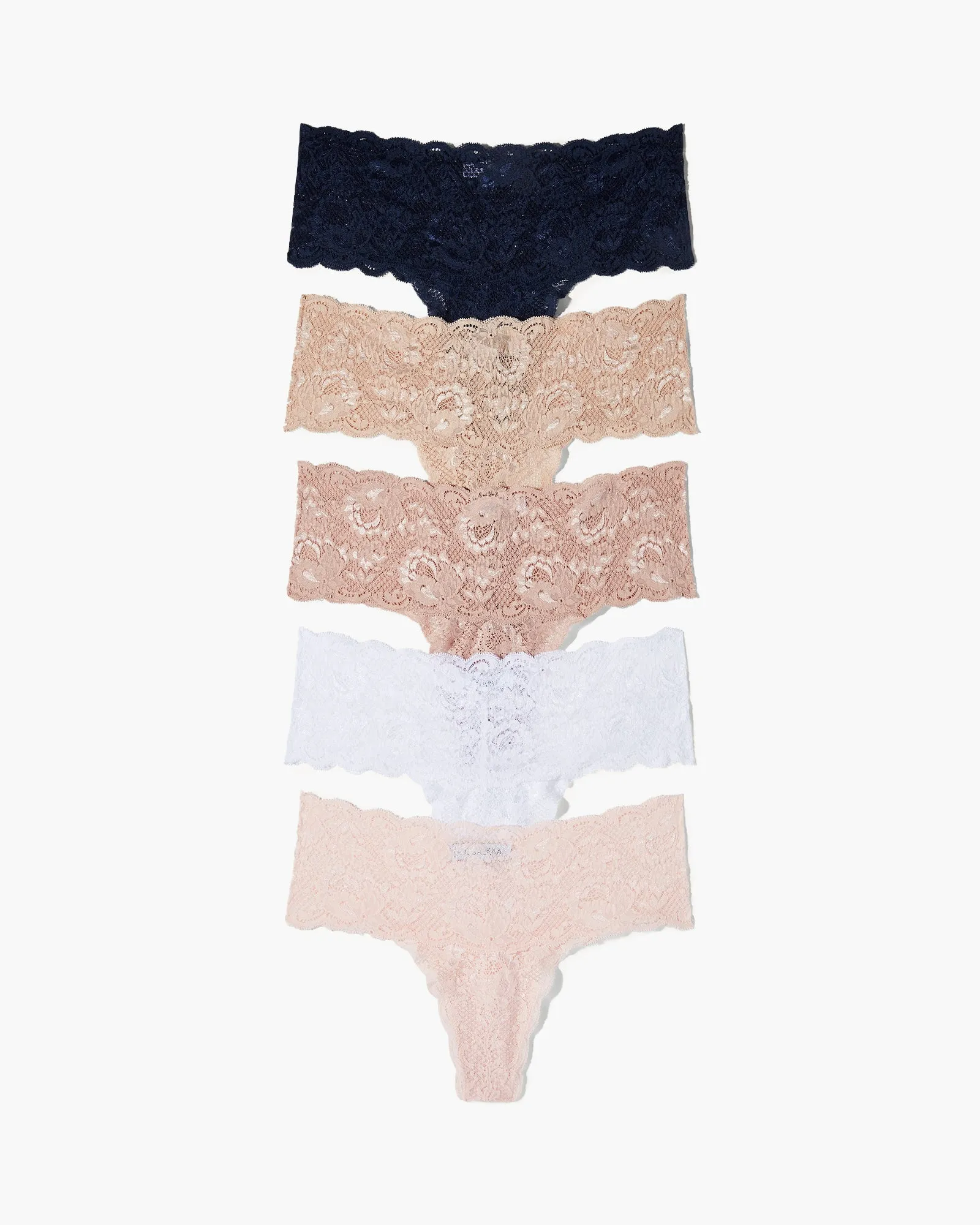 Lot De 5 Tangas Comfie