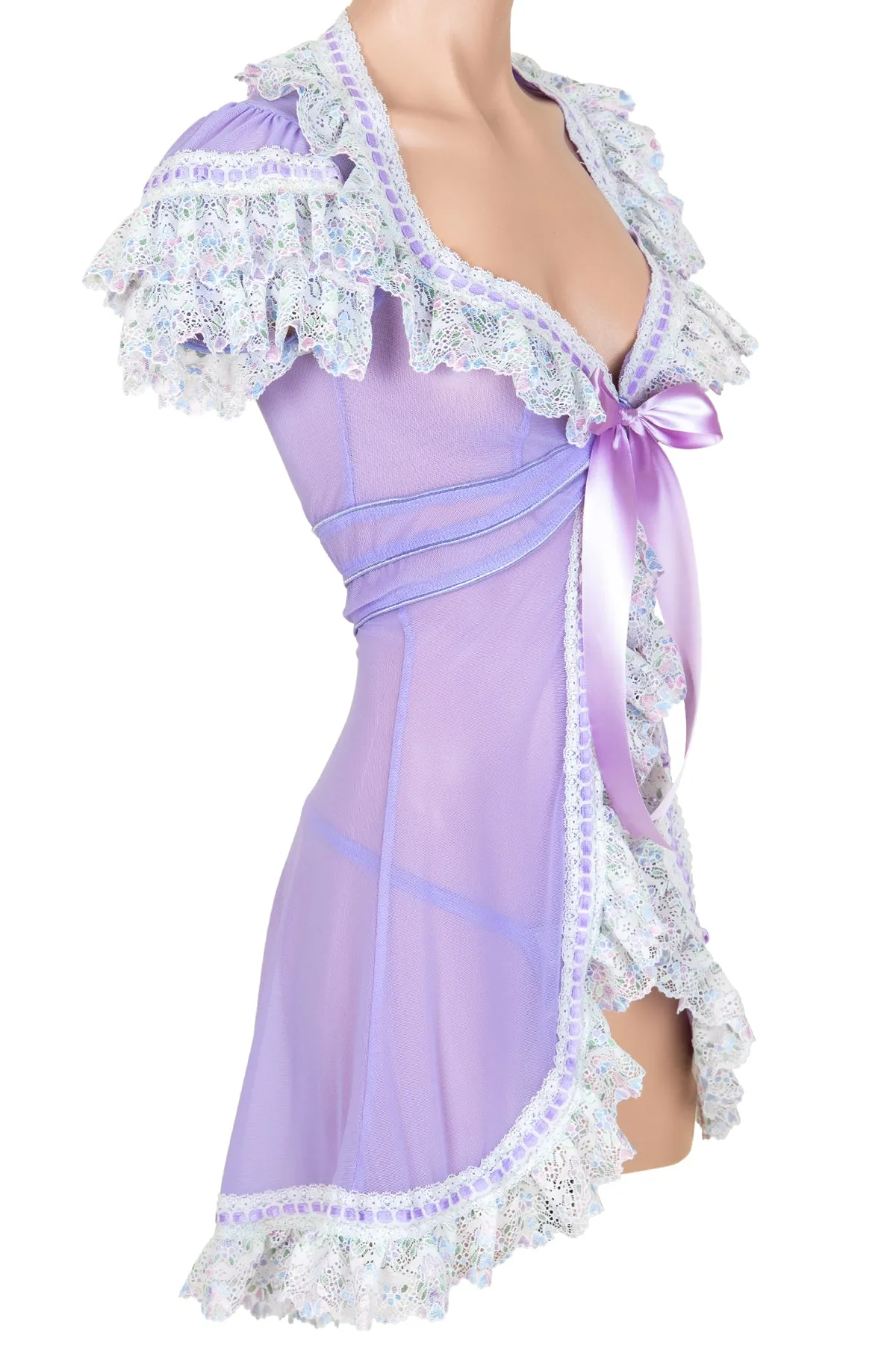 Marie Antoinette Carousel Short Robe