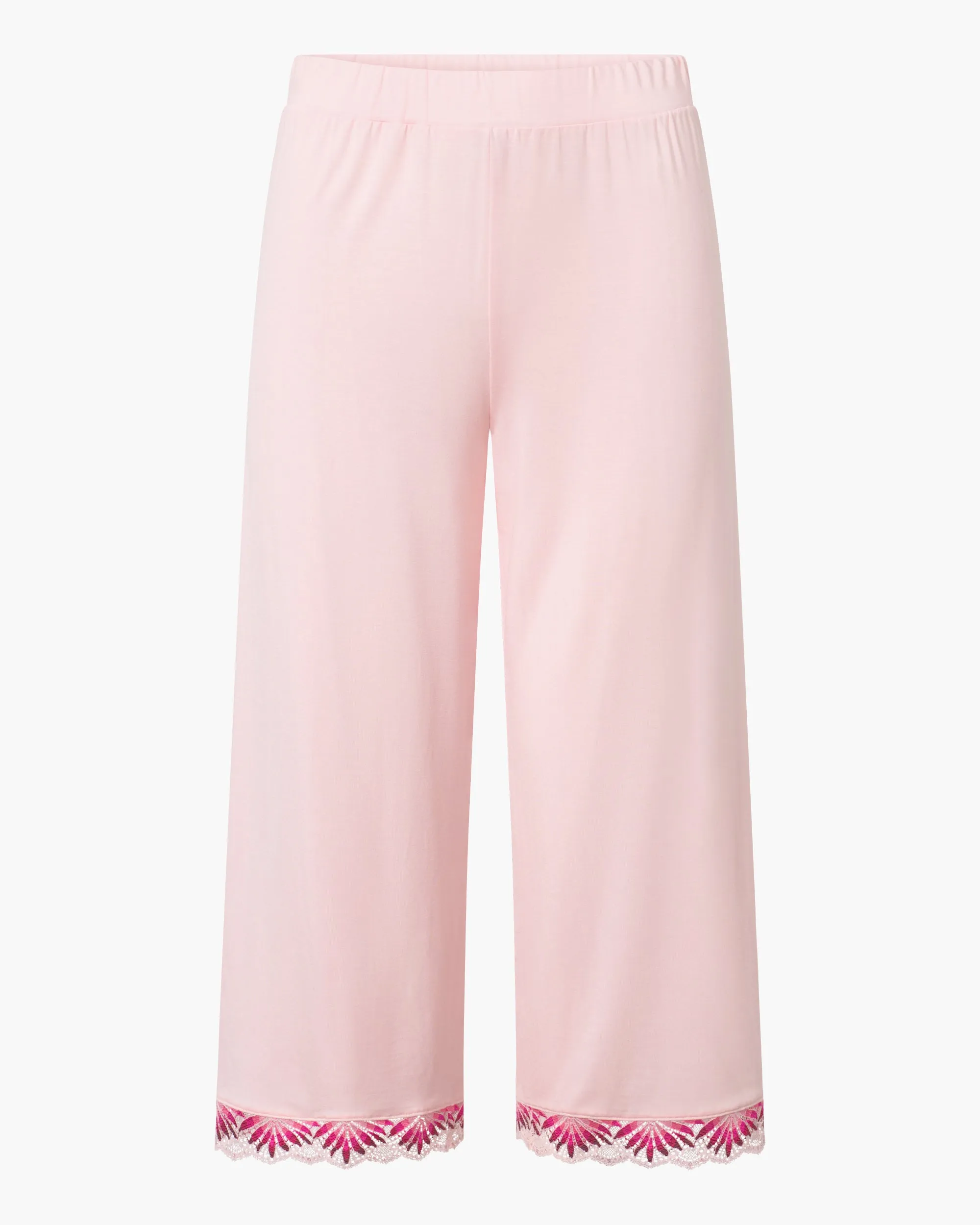 Pantalones Cropped De Modal