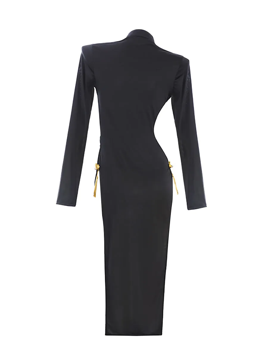 Reversible Cupless Cheongsam Dress
