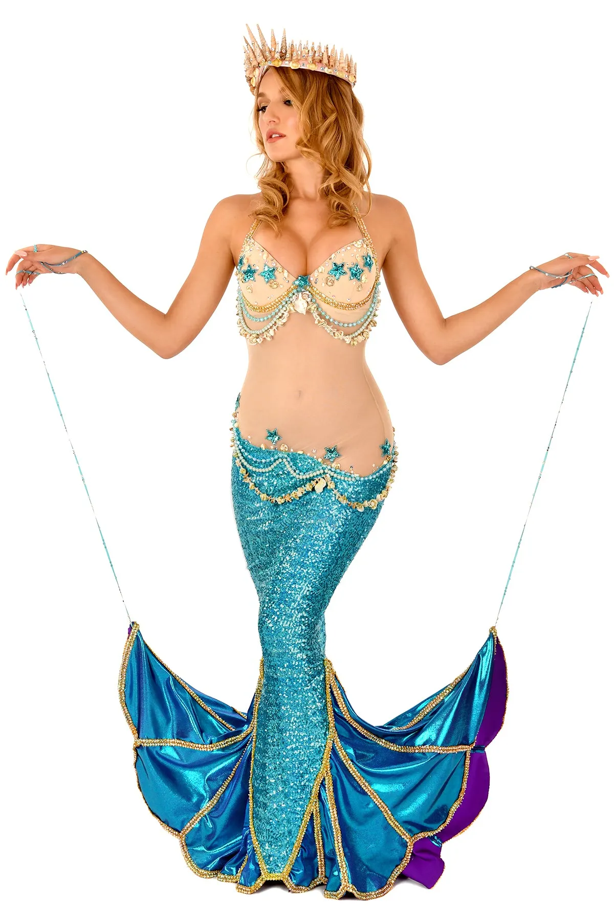 Santa Monica Mermaid Crown