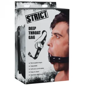 Strict Deep Throat Gag Black