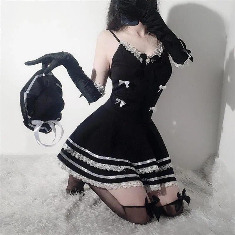 T-A175 role-playing sexy maid dress