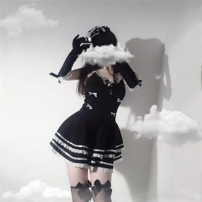 T-A175 role-playing sexy maid dress